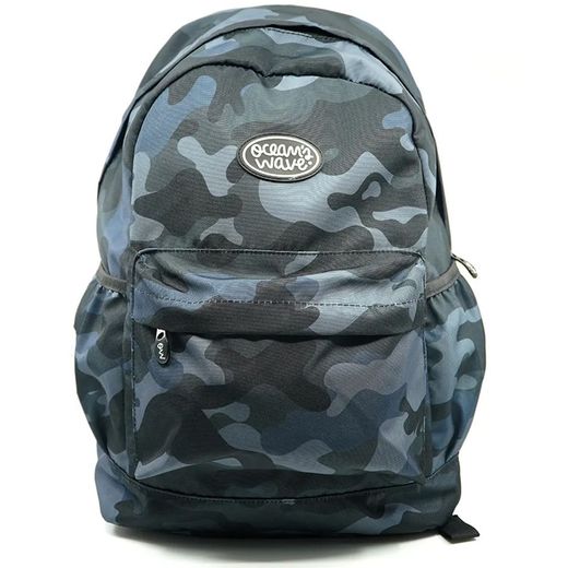 Mochila universitária de tendência militar