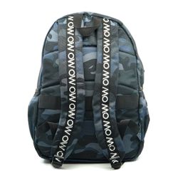 Mochila universitária de tendência militar