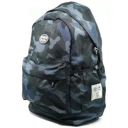 Mochila universitária de tendência militar