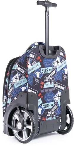 Mochila con ruedas tipo Trolley XXL Ocean DR con diseĆ±o surfero