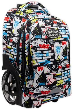 Mochila con ruedas tipo Trolley XXL serie Street Art