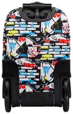 Mochila con ruedas tipo Trolley XXL serie Street Art