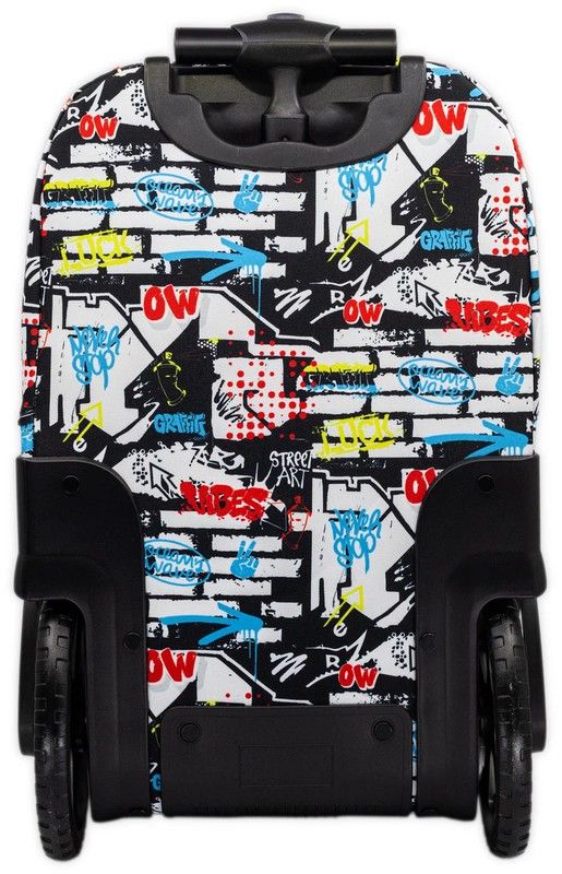 Mochila con ruedas tipo Trolley XXL serie Street Art