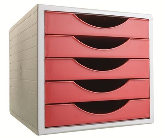 Módulos de gaveta Archivotec. Cores opacas