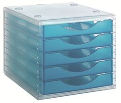 Módulos de gaveta Archivotec. translúcido.