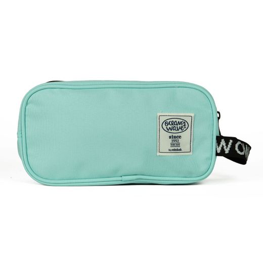 Trousse de toilette Ocean's Wave vert pastel