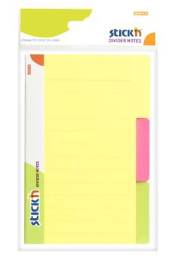 Notas adhesivas MAGIC y marcapáginas en 3 colores neón
