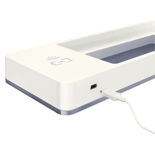 Leitz wow organiseur de bureau double avec charge inductive. 4 couleurs