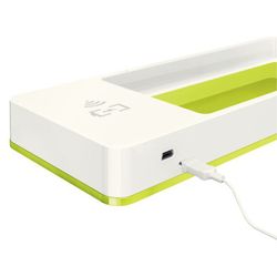 Leitz wow organiseur de bureau double avec charge inductive. 4 couleurs