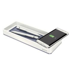 Leitz wow organiseur de bureau double avec charge inductive. 4 couleurs
