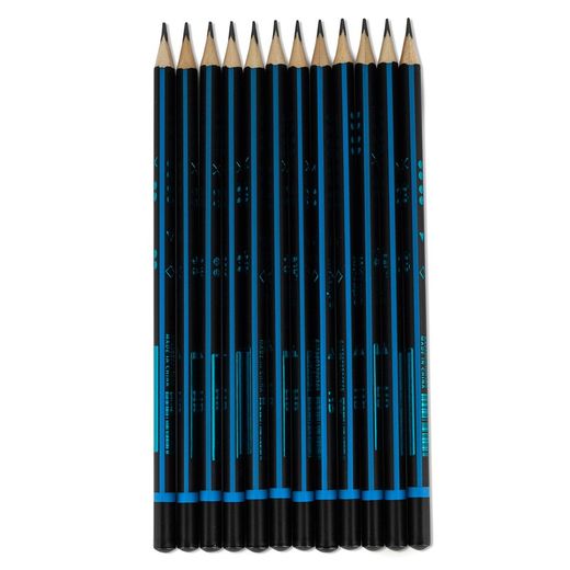 Pack 12 crayons triangulaires Mktape