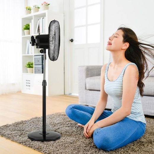 Pack 2 Ventiladores industriales de pie 40cm - 60W