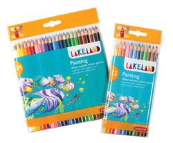 Pack 24 crayons de couleur aquarellables Derwent Lakeland