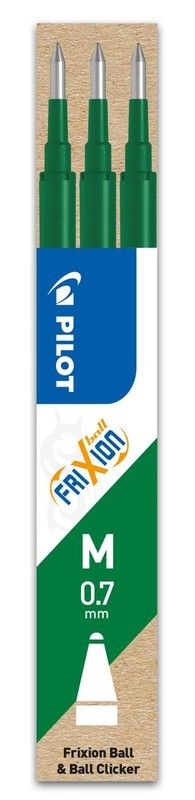 Pack 3 recargas de canetas piloto frixion