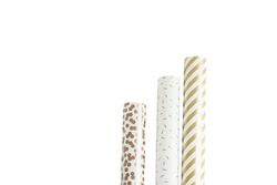 Pack de 3 rouleaux de papier Embrulho 5 mt Goud