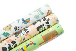 Pack de 3 rouleaux de papier Embrulho 5 mt pour Crianças