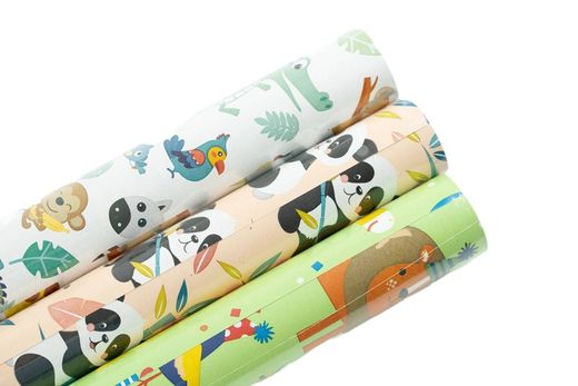 Pack de 3 rouleaux de papier Embrulho 5 mt pour Crianças