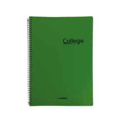 Pack 4+1 Cuaderno Tapa Polipropileno Folio 80h 90gr Básicos