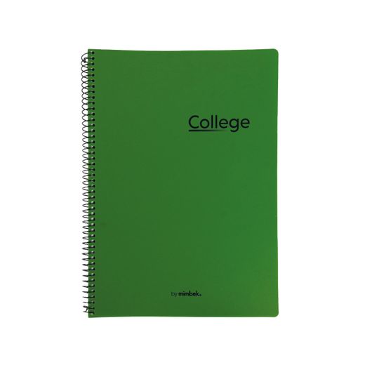 Pack 4+1 Cuaderno Tapa Polipropileno Folio 80h 90gr Básicos