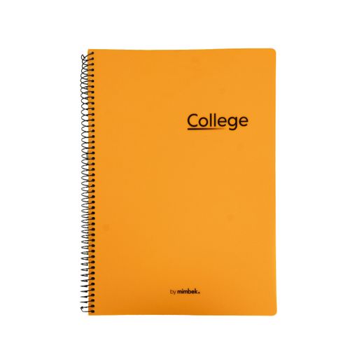 Pack 4+1 Cuaderno Tapa Polipropileno Folio 80h 90gr Neón