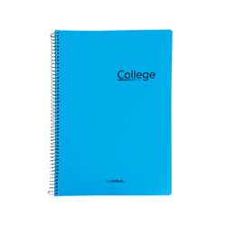 Pack 4+1 Cuaderno Tapa Polipropileno Folio 80h 90gr Neón