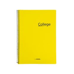 Pack 4+1 Cuaderno Tapa Polipropileno Folio 80h 90gr Neón