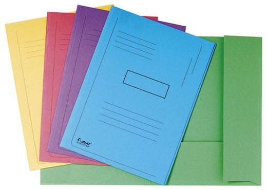 Pack 50 sous-dossiers avec 2 volets permanents