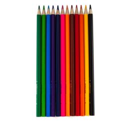 Lot de 12 crayons de couleur triangulaires Mktape