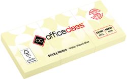 Pack de 3 Tacos De Notas Adhesivas FSC 50x40mm Amarillo