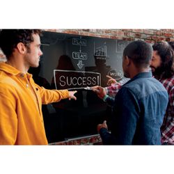 Pack de 4 marqueurs à encre liquide pour peintures sur verre blanc. Cor Branca