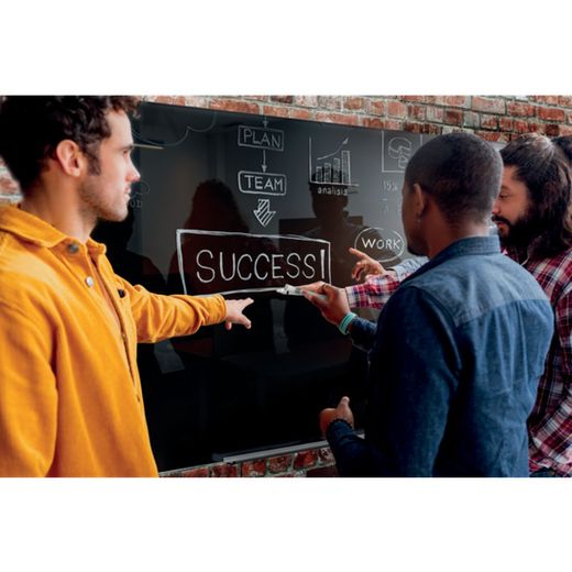 Pack de 4 marqueurs à encre liquide pour peintures sur verre blanc. Cor Branca