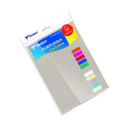 Carton de paillettes d'or et d'argent en din a-4 sous blister