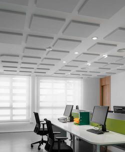 Painel acústico de absorção de som de espuma básica