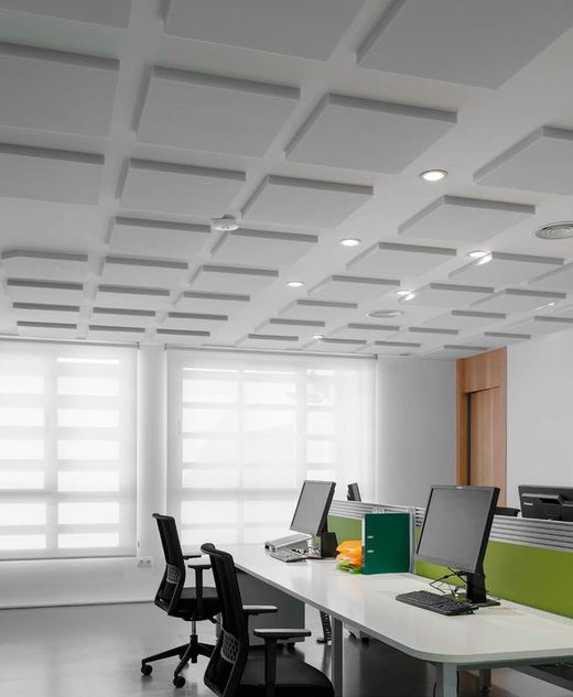 Painel acústico de absorção de som de espuma básica