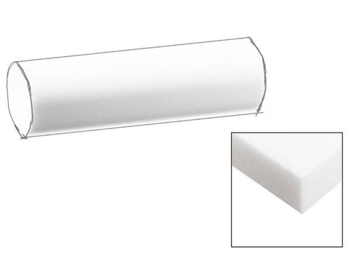 Panneau de mousse acoustique insonorisant. Cylindre