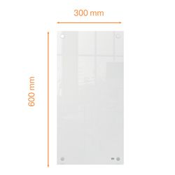 Nobo petit tableau en verre 300x600 mm
