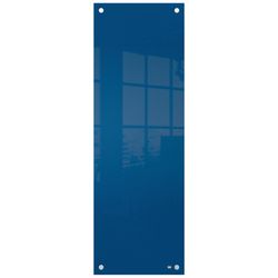 Panel de pizarra blanca de cristal pequeño Nobo 300x900 mm