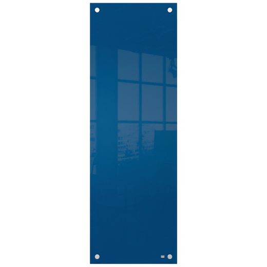 Panel de pizarra blanca de cristal pequeño Nobo 300x900 mm