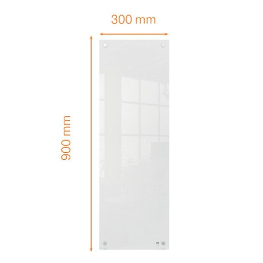 Nobo petit tableau en verre 300x900 mm