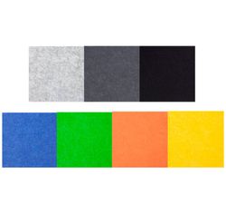 Painéis de absorção de som. Painéis acústicos. vários tamanhos e cores