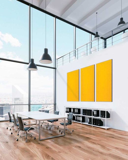 Painéis de absorção de som. Painéis acústicos. vários tamanhos e cores