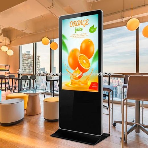 Totem, tissu publicitaire tactile et interactif. Différentes tailles