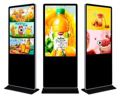 Totem, tissu publicitaire tactile et interactif. Différentes tailles