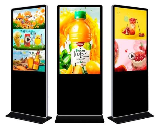 Totem, tissu publicitaire tactile et interactif. Différentes tailles