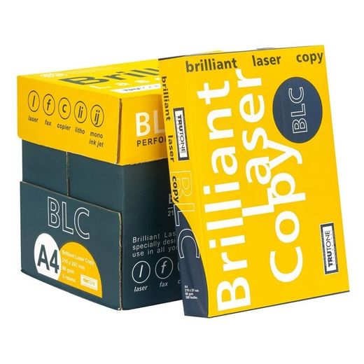 Papel BLC Din A4 de 80 gramos. 500 hojas. Folios