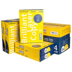 Papel BLC Din A4 de 80 gramos. 500 hojas. Folios