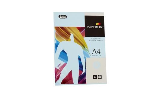 Papier de couleur ligné. 2 tailles