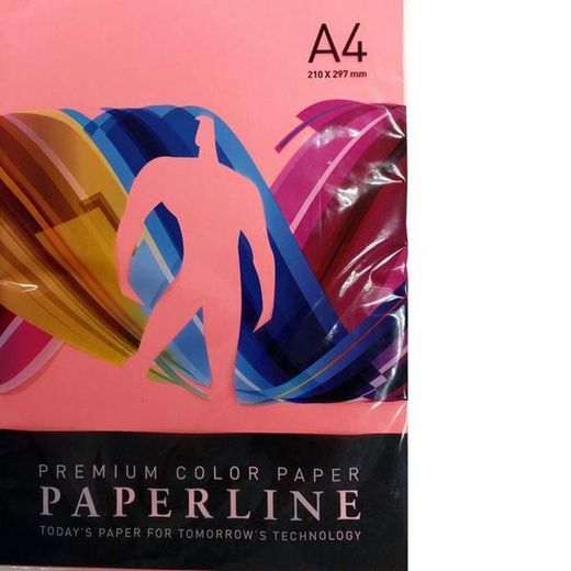 Papier de couleur ligné. 2 tailles