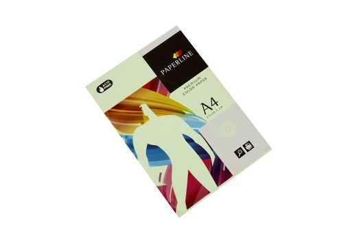 Papier de couleur ligné. 2 tailles