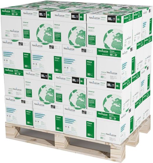 Papier navigateur universel de 80 grammes. 500 heures. din a4